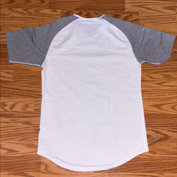 Lot 2 Bylt Mens Medium Premium Basics Short Sleeve Shirt Lux Blend drop cut - Picture 4 of 6